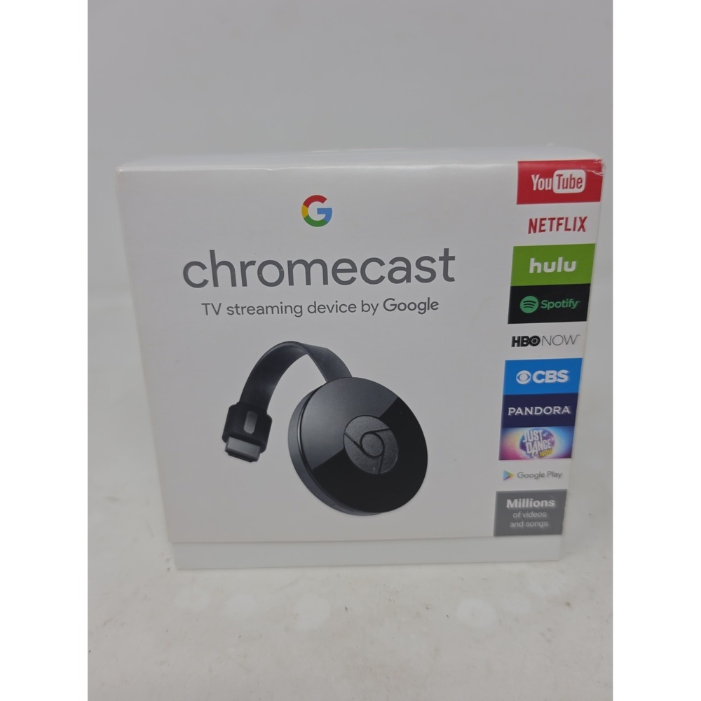 NEW SEALED Google ChromeCast (Gen 2) TV Streaming Device 1080p N2180 C0. E